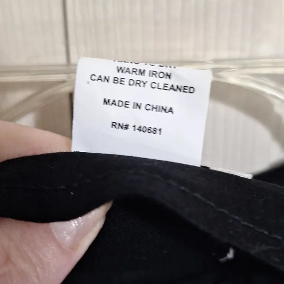 Unique Vintage pinup 50s sleeveless dress double breaste - plaid black/white - M - Picture 3 of 9